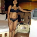 Curvy MILF in Black Lingerie: Smeeta Prusty’s Hotel Tease