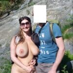 Mature Couple’s Public Display: A Bold Flash