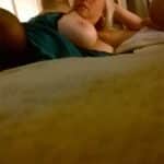 Blonde MILF Teases with Exposed Cleavage in Bedroom