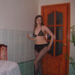 MILF’s Tease: Sheer Lingerie Flash