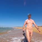 Naked Stroll: Unofficial Nude Beach Encounter
