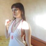 MILF Flashes Her Massive Tits in Public