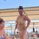 Beach Bikini Boobs: MILF Flashing in the Sun