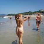 Hotwife’s Beach Display: Ass Out, Eyes On