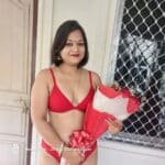 Anticipation and Allure: Miss Noopur Dash Welcomes Guests in a Red Bikini