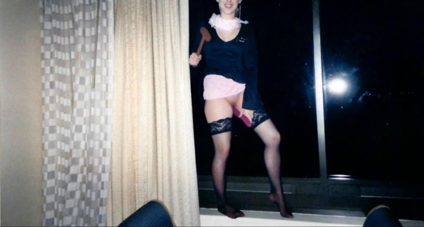 pics tina wearing stockings enfield - What Does a 43-Year-Old Hotwife Do When Strangers Watch Her Flash Her Pussy? A 43-year-old hotwife flashes her pussy to strangers, standing in a dimly lit room, legs spread, thong pulled aside, holding a wooden paddle. - Hotwife Pics