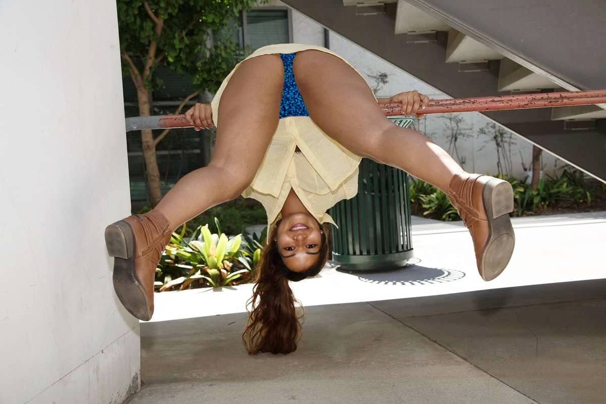 bigest ass with monkey style - Office Entrance: Mature Ass Flash A mature woman's ass is playfully flashed at the office entrance, captured in a candid, upside-down shot by her colleague. - Ass Flash Pics